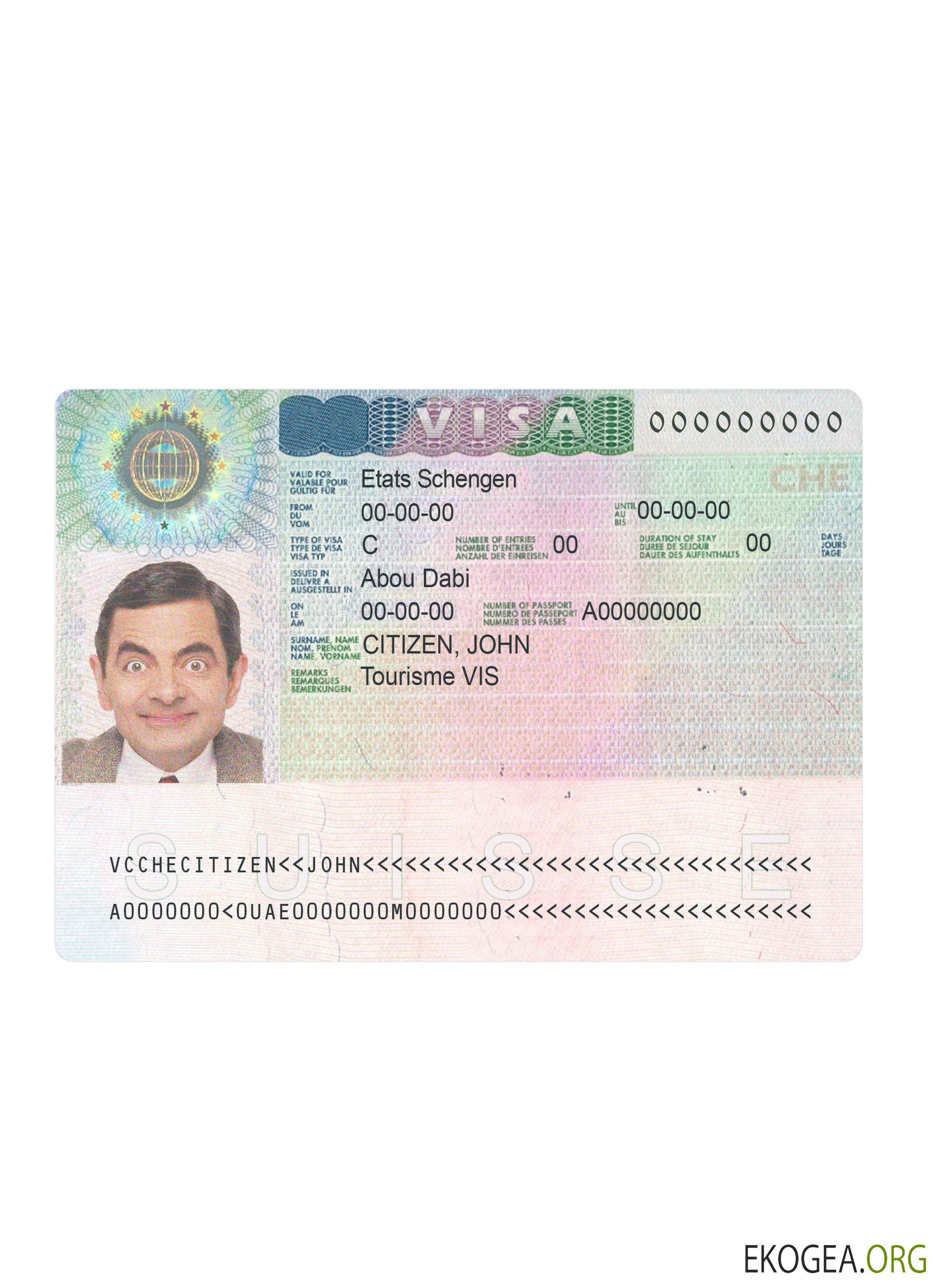 Visa Schengen pour la Suisse